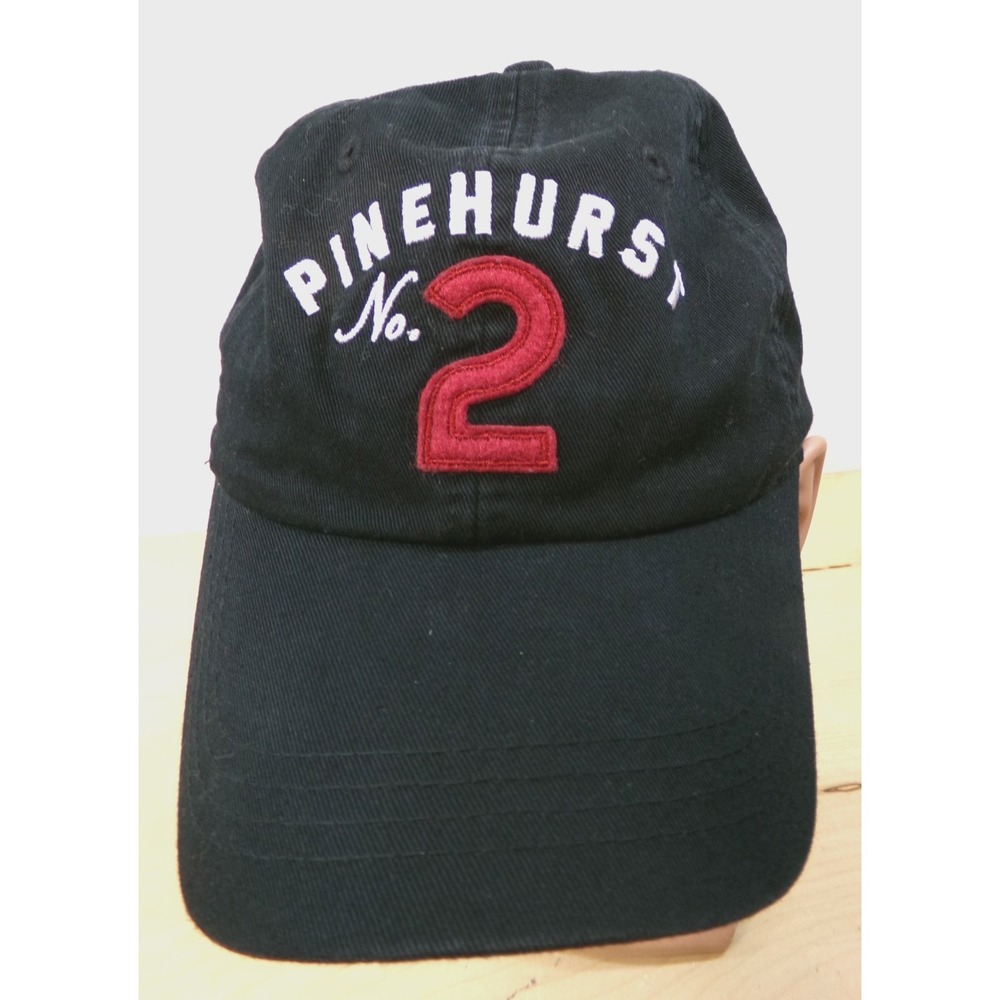 Ahead Extreme Cap Hat Pinehurst Collection Black Pinehurst No‎ 2 Adjustable